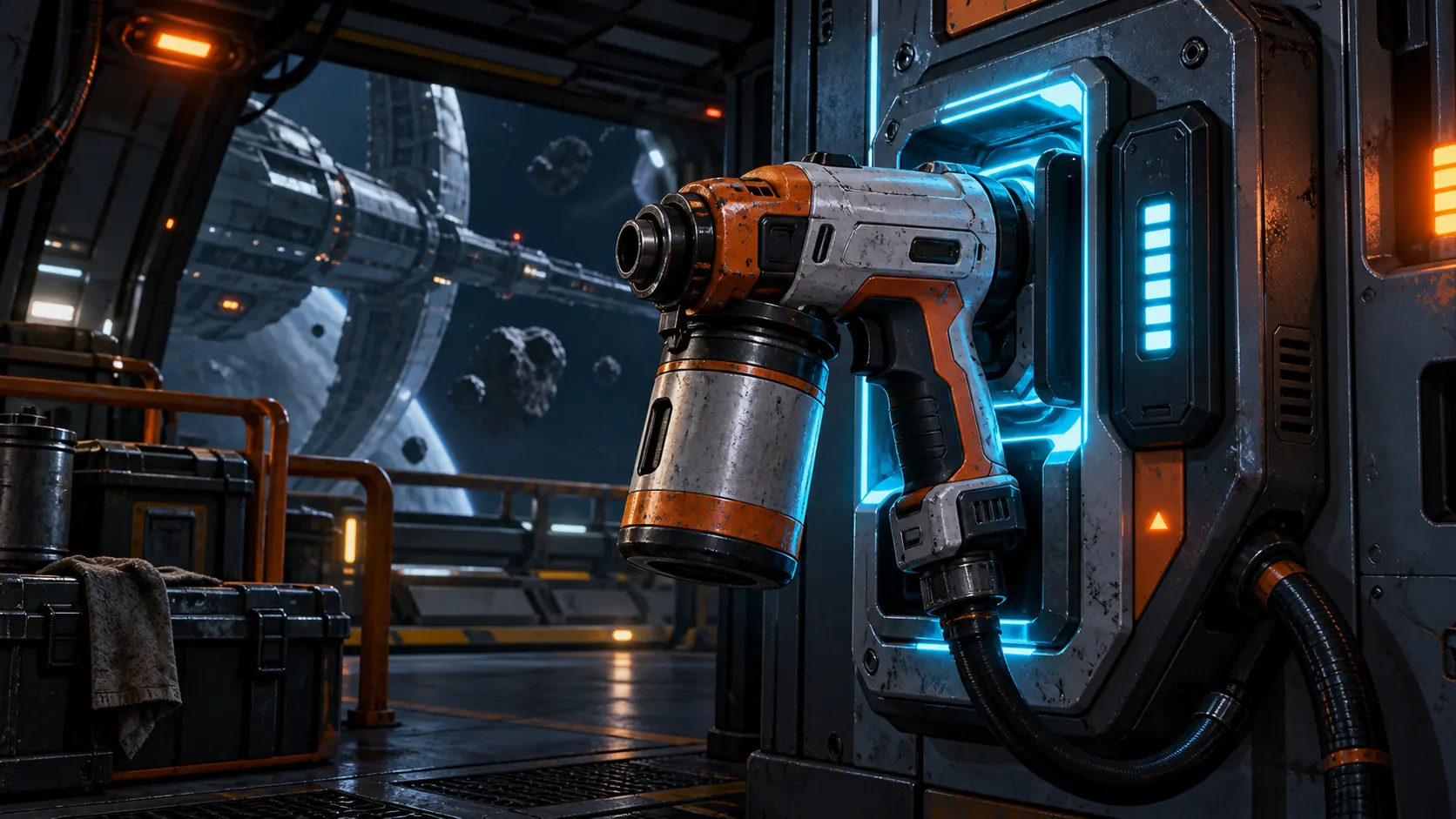 How to recharge the Spraytron in Breathedge 2 guide artwork